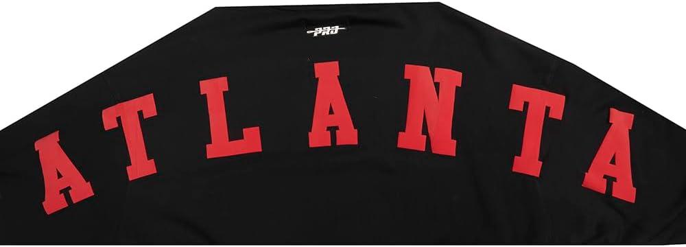 imagePro Standard NBA womens Womens Nba Wingspan Brushed Back French Terry Crewneck SweatshirtBlack