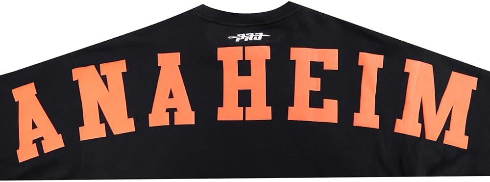 imagePro Standard NHL mens Mens Nhl Wingspan Fleece Crewneck SweatshirtBlack