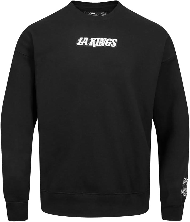 imagePro Standard NHL mens Mens Nhl Wingspan Fleece Crewneck SweatshirtBlack