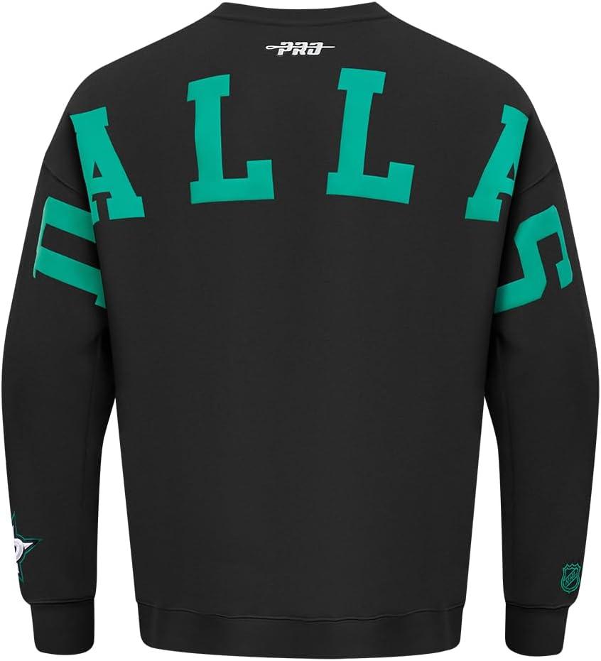 imagePro Standard NHL mens Mens Nhl Wingspan Fleece Crewneck SweatshirtBlack