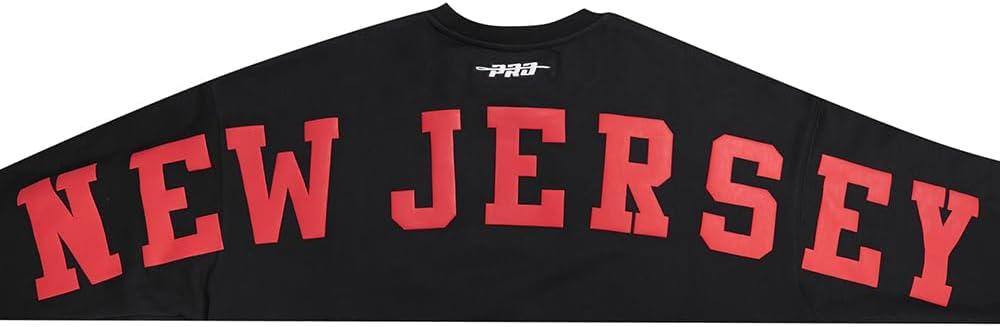 imagePro Standard NHL mens Mens Nhl Wingspan Fleece Crewneck SweatshirtBlack