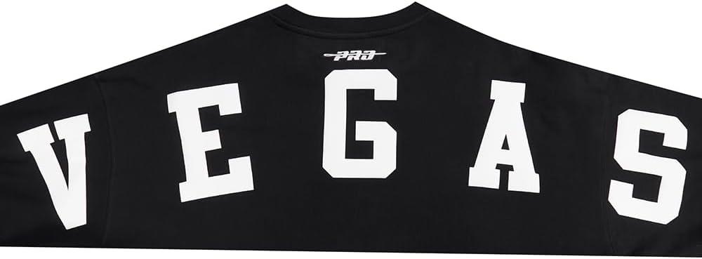 imagePro Standard NHL mens Mens Nhl Wingspan Fleece Crewneck SweatshirtBlack