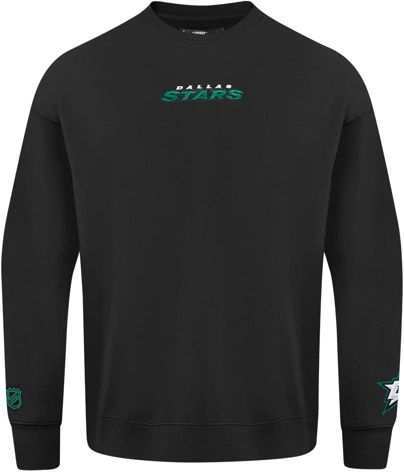 imagePro Standard NHL mens Mens Nhl Wingspan Fleece Crewneck SweatshirtBlack