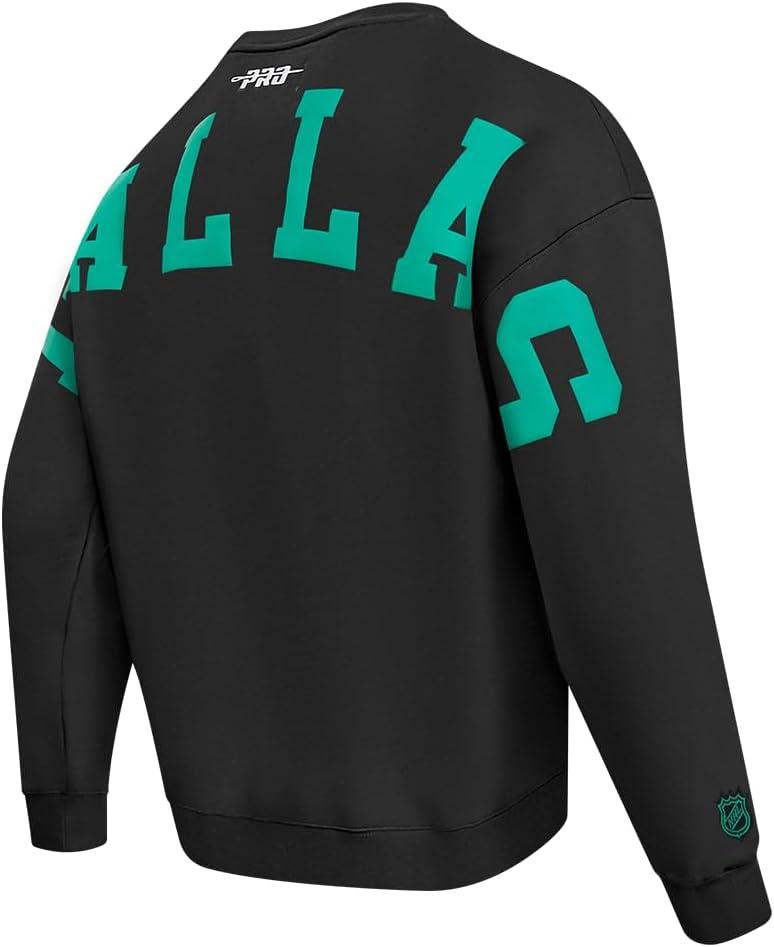 imagePro Standard NHL mens Mens Nhl Wingspan Fleece Crewneck SweatshirtBlack