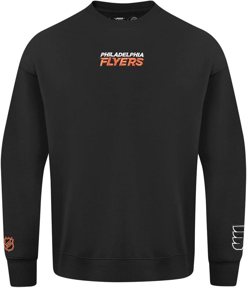 imagePro Standard NHL mens Mens Nhl Wingspan Fleece Crewneck SweatshirtBlack