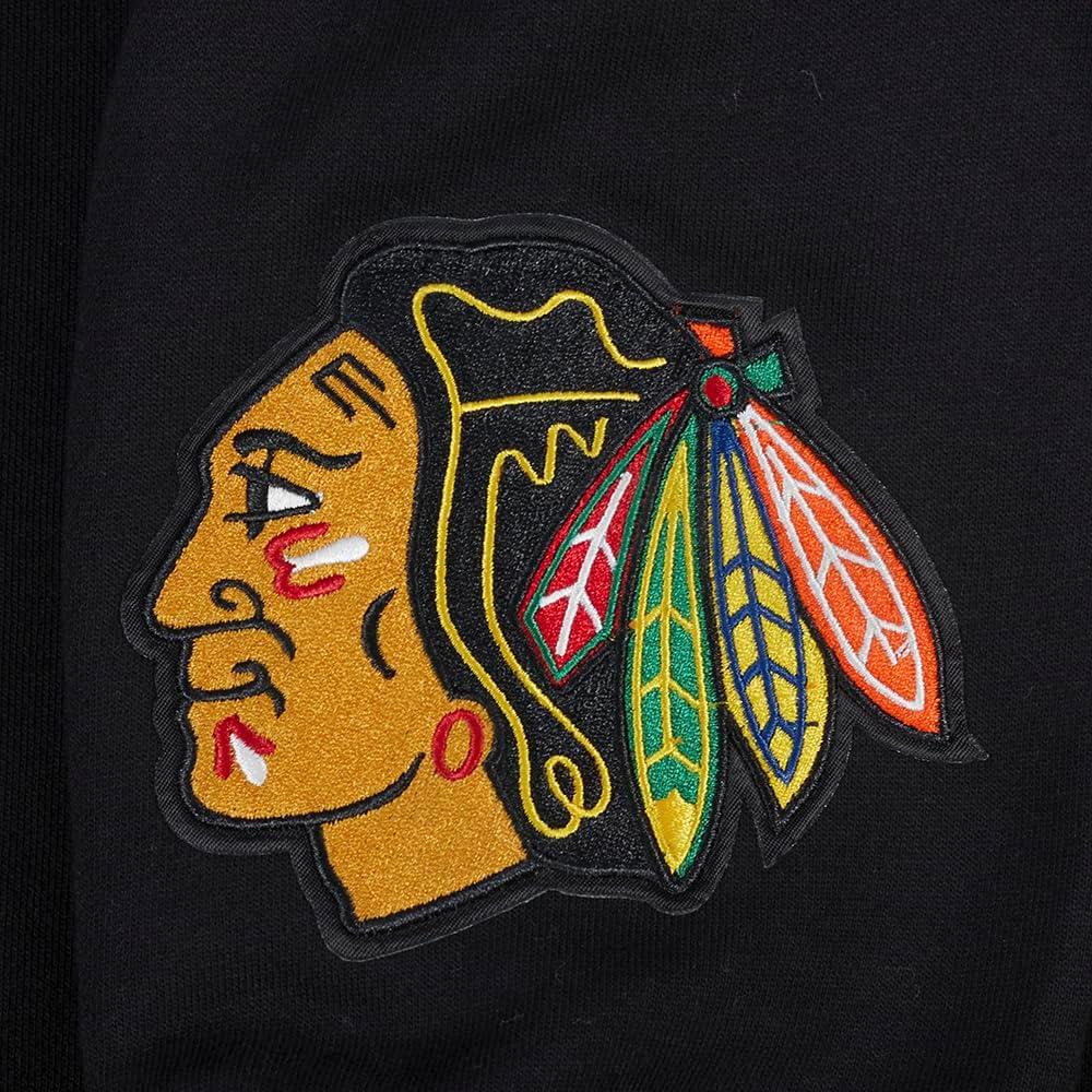 imagePro Standard NHL mens Mens Nhl Wingspan Fleece Crewneck SweatshirtBlack