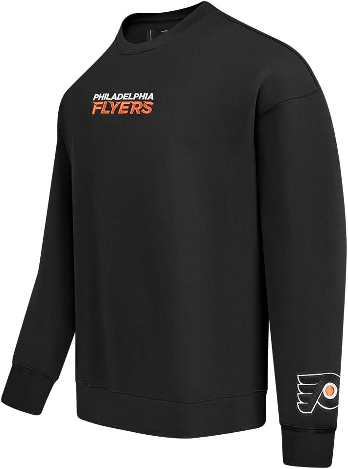 imagePro Standard NHL mens Mens Nhl Wingspan Fleece Crewneck SweatshirtBlack