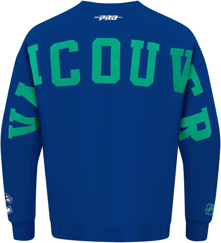imagePro Standard NHL mens Mens Nhl Wingspan Fleece Crewneck SweatshirtDodger Blue