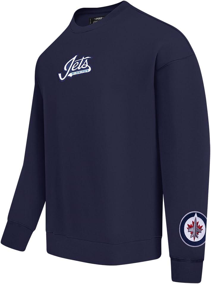 imagePro Standard NHL mens Mens Nhl Wingspan Fleece Crewneck SweatshirtMidnight Navy