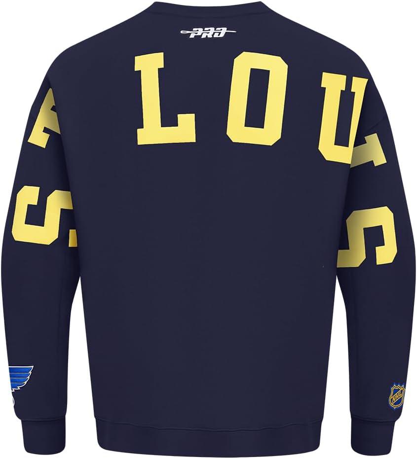 imagePro Standard NHL mens Mens Nhl Wingspan Fleece Crewneck SweatshirtMidnight Navy