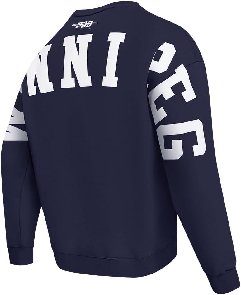 imagePro Standard NHL mens Mens Nhl Wingspan Fleece Crewneck SweatshirtMidnight Navy