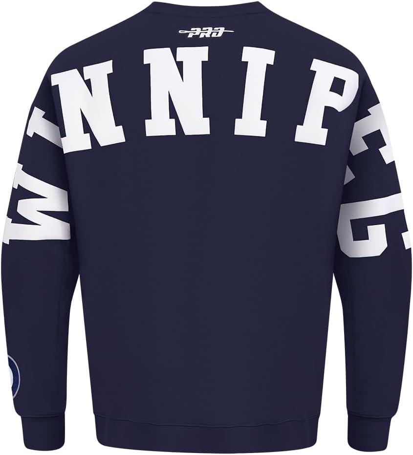 imagePro Standard NHL mens Mens Nhl Wingspan Fleece Crewneck SweatshirtMidnight Navy