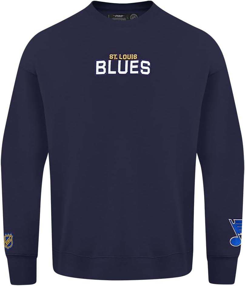 imagePro Standard NHL mens Mens Nhl Wingspan Fleece Crewneck SweatshirtMidnight Navy