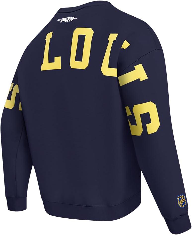imagePro Standard NHL mens Mens Nhl Wingspan Fleece Crewneck SweatshirtMidnight Navy