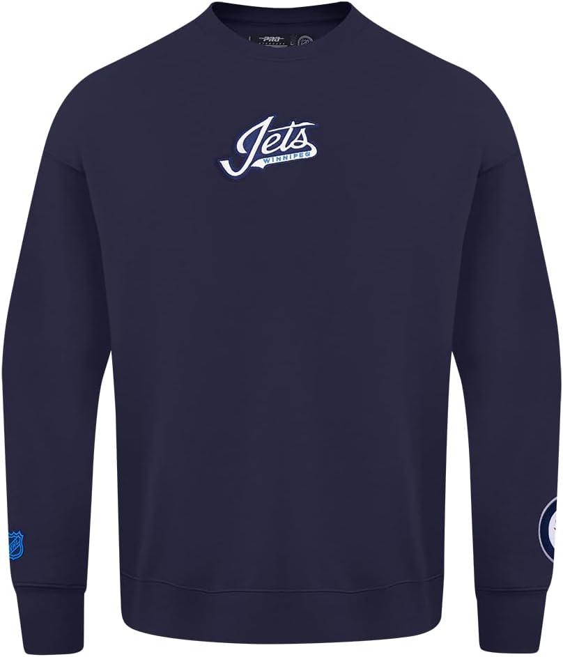 imagePro Standard NHL mens Mens Nhl Wingspan Fleece Crewneck SweatshirtMidnight Navy