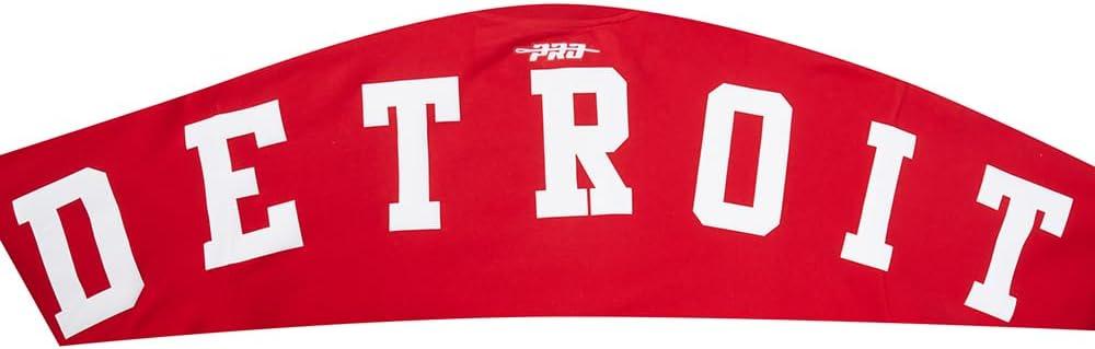 imagePro Standard NHL mens Mens Nhl Wingspan Fleece Crewneck SweatshirtRed