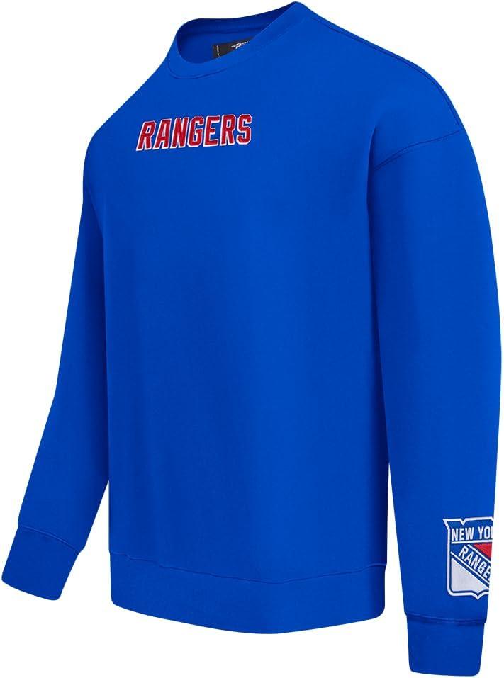 imagePro Standard NHL mens Mens Nhl Wingspan Fleece Crewneck SweatshirtRoyal Blue