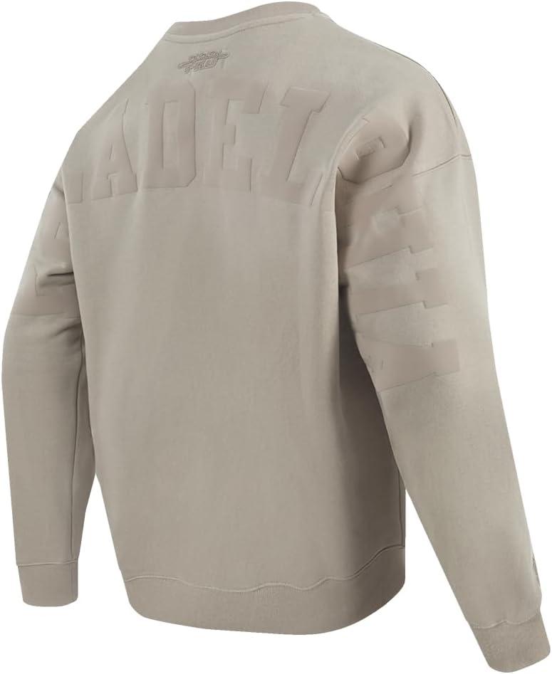 imagePro Standard NHL mens Mens Nhl Wingspan Fleece Crewneck SweatshirtTaupe