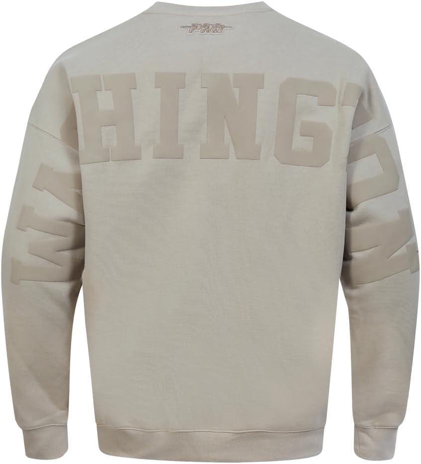 imagePro Standard NHL mens Mens Nhl Wingspan Fleece Crewneck SweatshirtTaupe