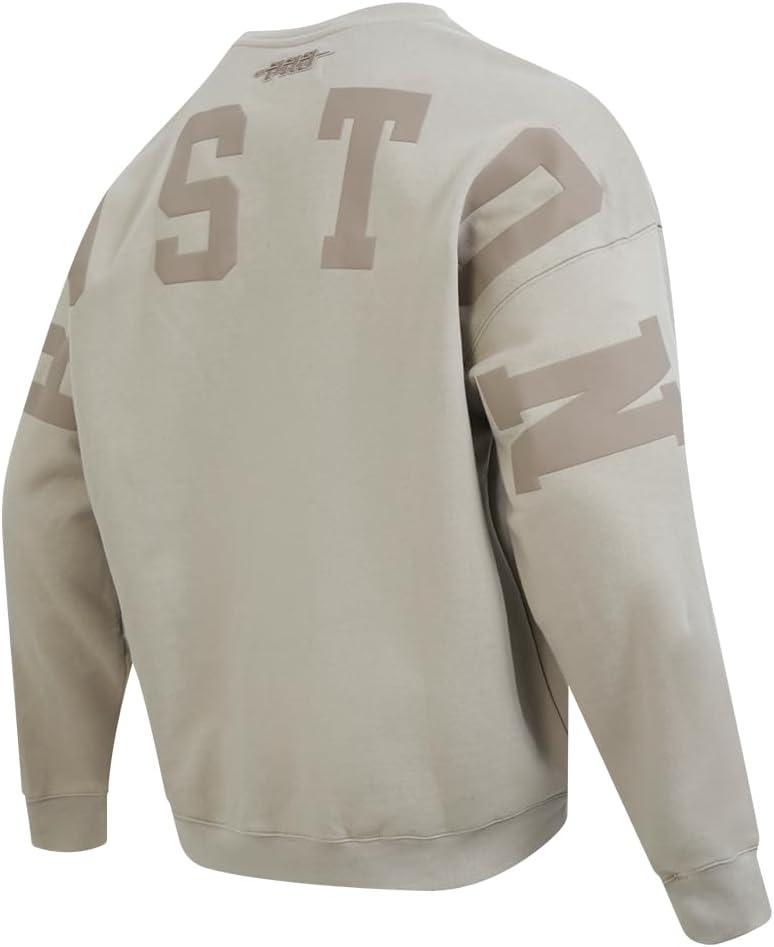 imagePro Standard NHL mens Mens Nhl Wingspan Fleece Crewneck SweatshirtTaupe
