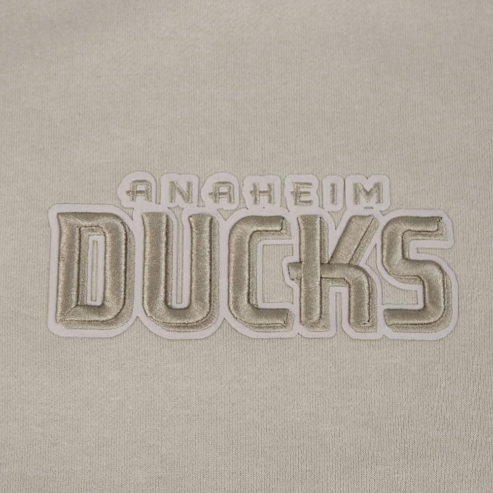 imagePro Standard NHL mens Mens Nhl Wingspan Fleece Crewneck SweatshirtTaupe
