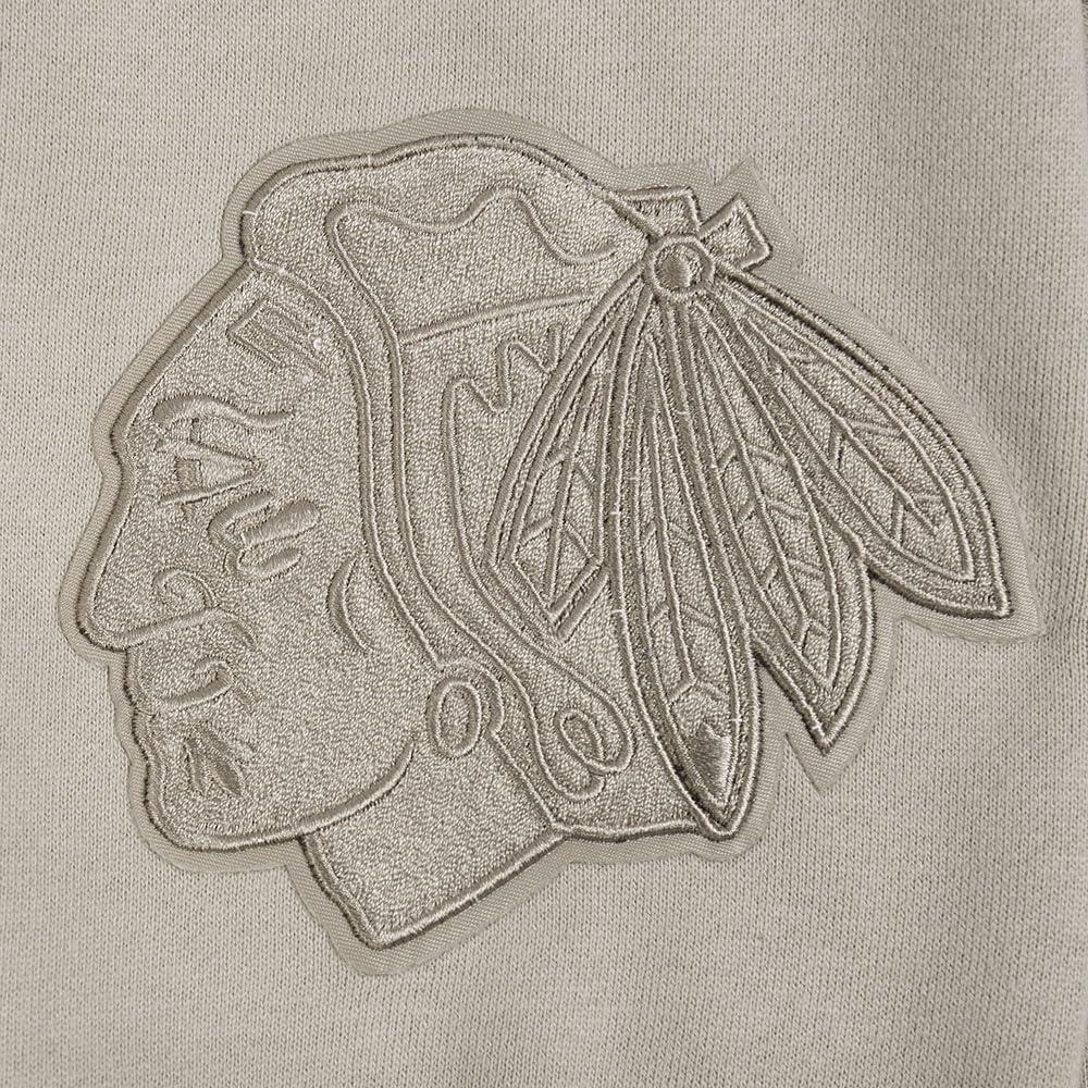 imagePro Standard NHL mens Mens Nhl Wingspan Fleece Crewneck SweatshirtTaupe