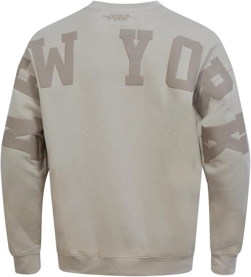 imagePro Standard NHL mens Mens Nhl Wingspan Fleece Crewneck SweatshirtTaupe