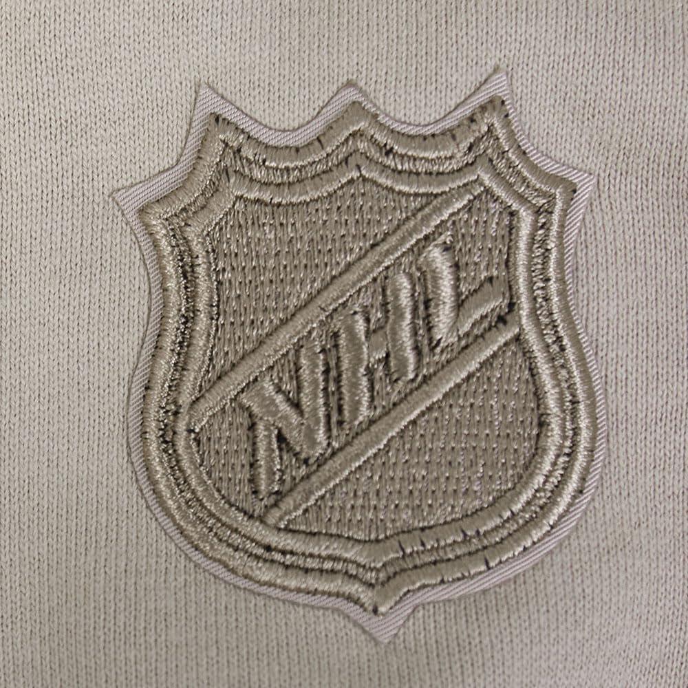 imagePro Standard NHL mens Mens Nhl Wingspan Fleece Crewneck SweatshirtTaupe