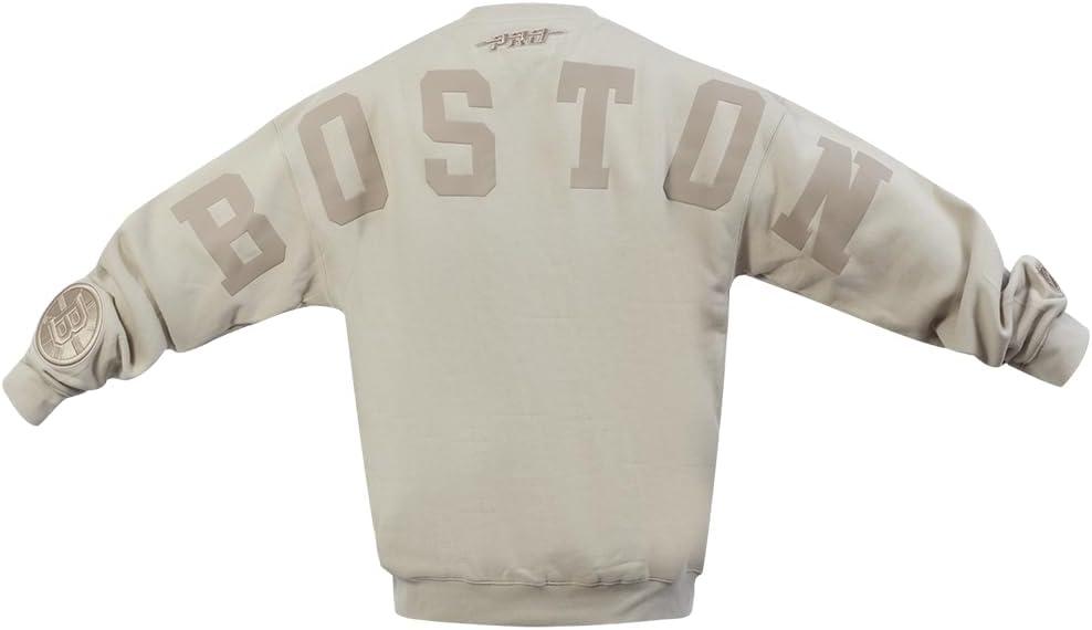imagePro Standard NHL mens Mens Nhl Wingspan Fleece Crewneck SweatshirtTaupe