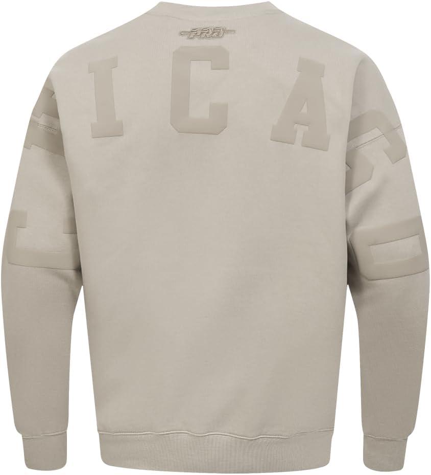 imagePro Standard NHL mens Mens Nhl Wingspan Fleece Crewneck SweatshirtTaupe