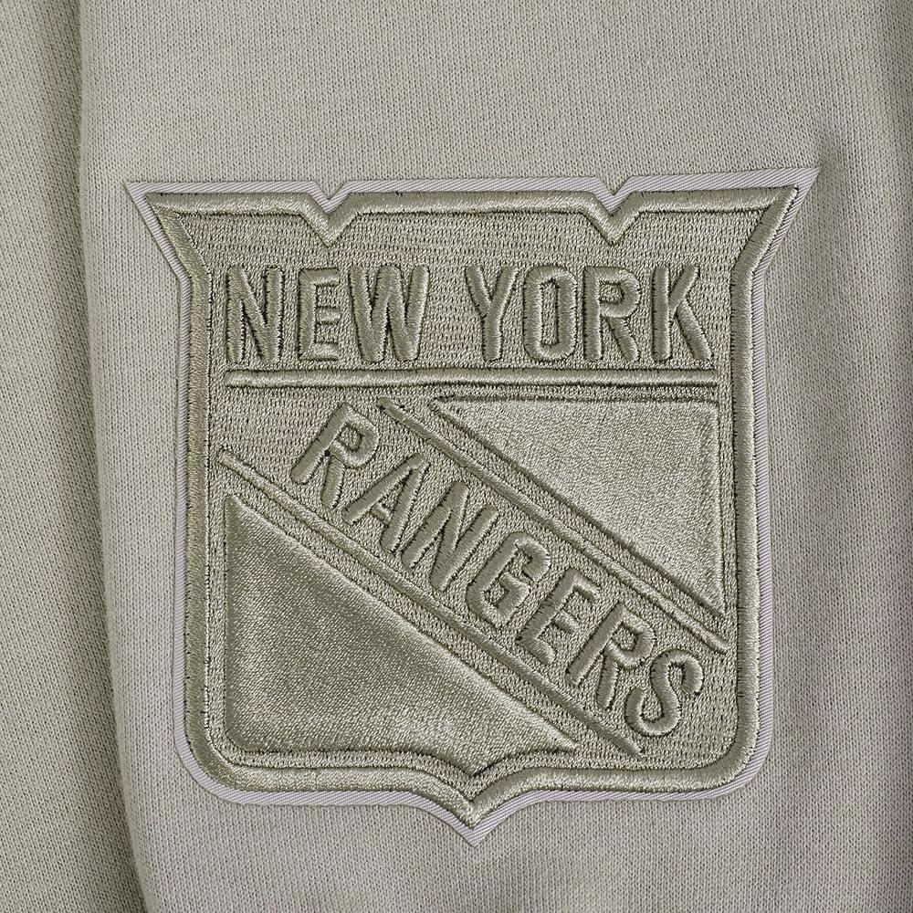 imagePro Standard NHL mens Mens Nhl Wingspan Fleece Crewneck SweatshirtTaupe