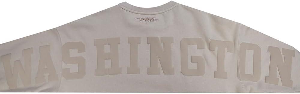 imagePro Standard NHL mens Mens Nhl Wingspan Fleece Crewneck SweatshirtTaupe