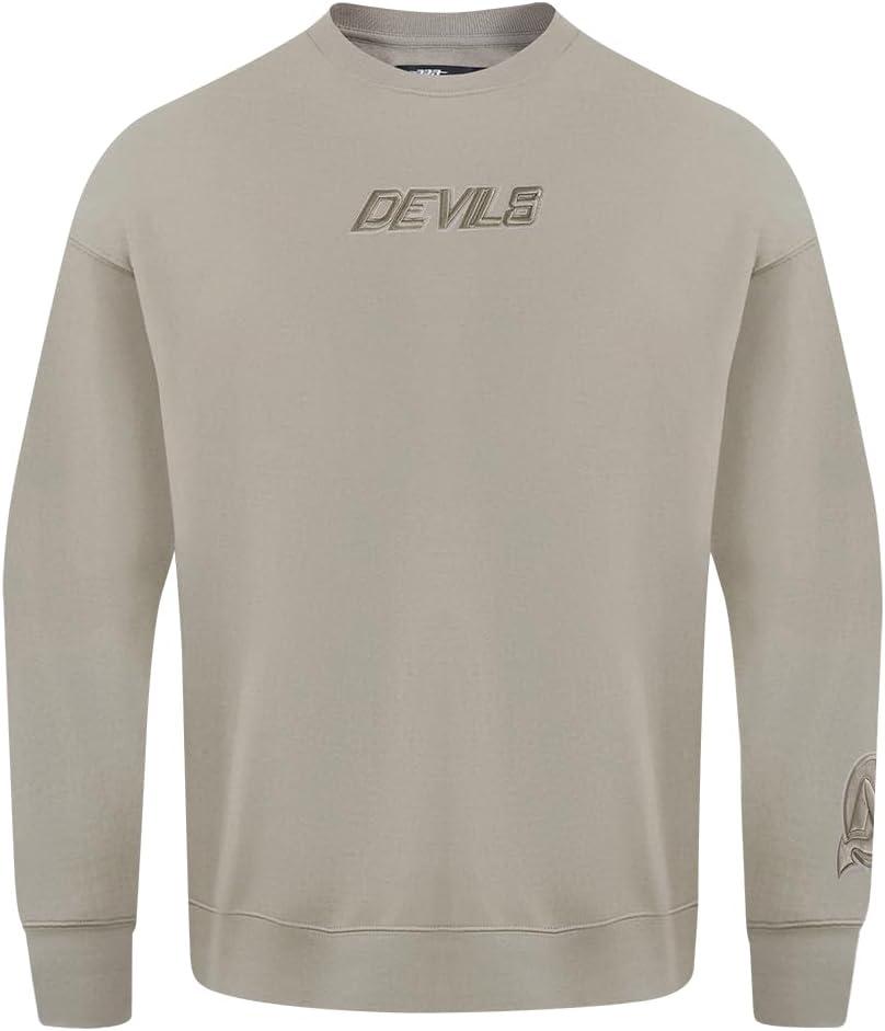 imagePro Standard NHL mens Mens Nhl Wingspan Fleece Crewneck SweatshirtTaupe