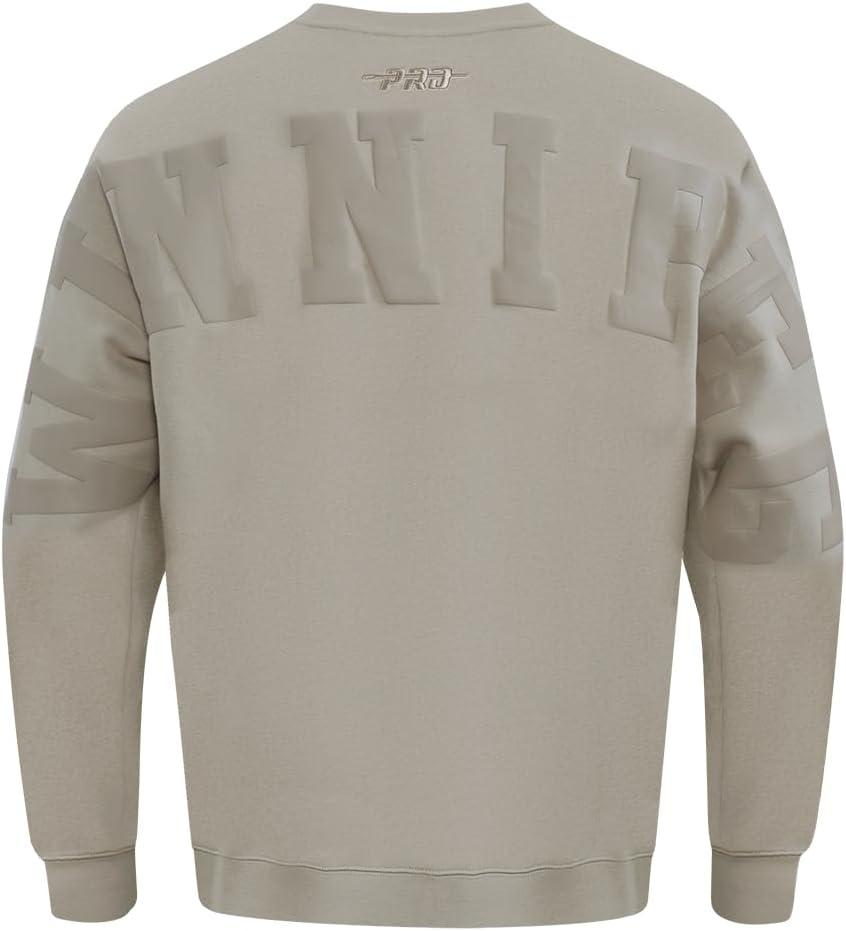 imagePro Standard NHL mens Mens Nhl Wingspan Fleece Crewneck SweatshirtTaupe