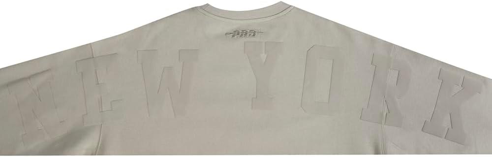 imagePro Standard NHL mens Mens Nhl Wingspan Fleece Crewneck SweatshirtTaupe