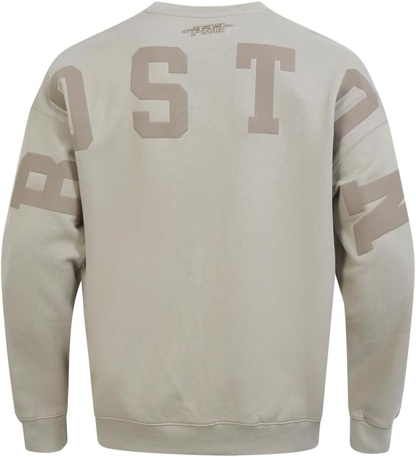 imagePro Standard NHL mens Mens Nhl Wingspan Fleece Crewneck SweatshirtTaupe