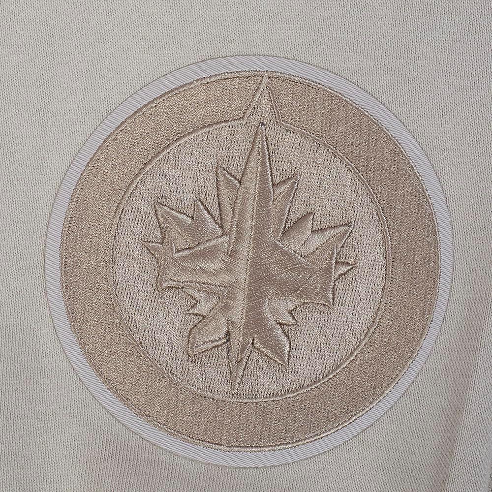 imagePro Standard NHL mens Mens Nhl Wingspan Fleece Crewneck SweatshirtTaupe