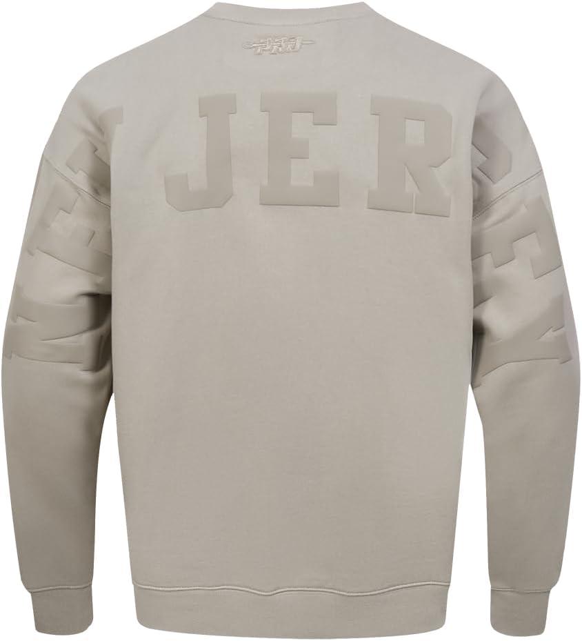 imagePro Standard NHL mens Mens Nhl Wingspan Fleece Crewneck SweatshirtTaupe