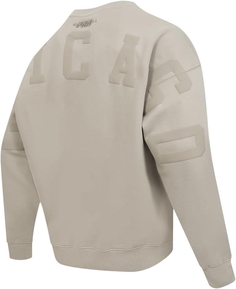 imagePro Standard NHL mens Mens Nhl Wingspan Fleece Crewneck SweatshirtTaupe