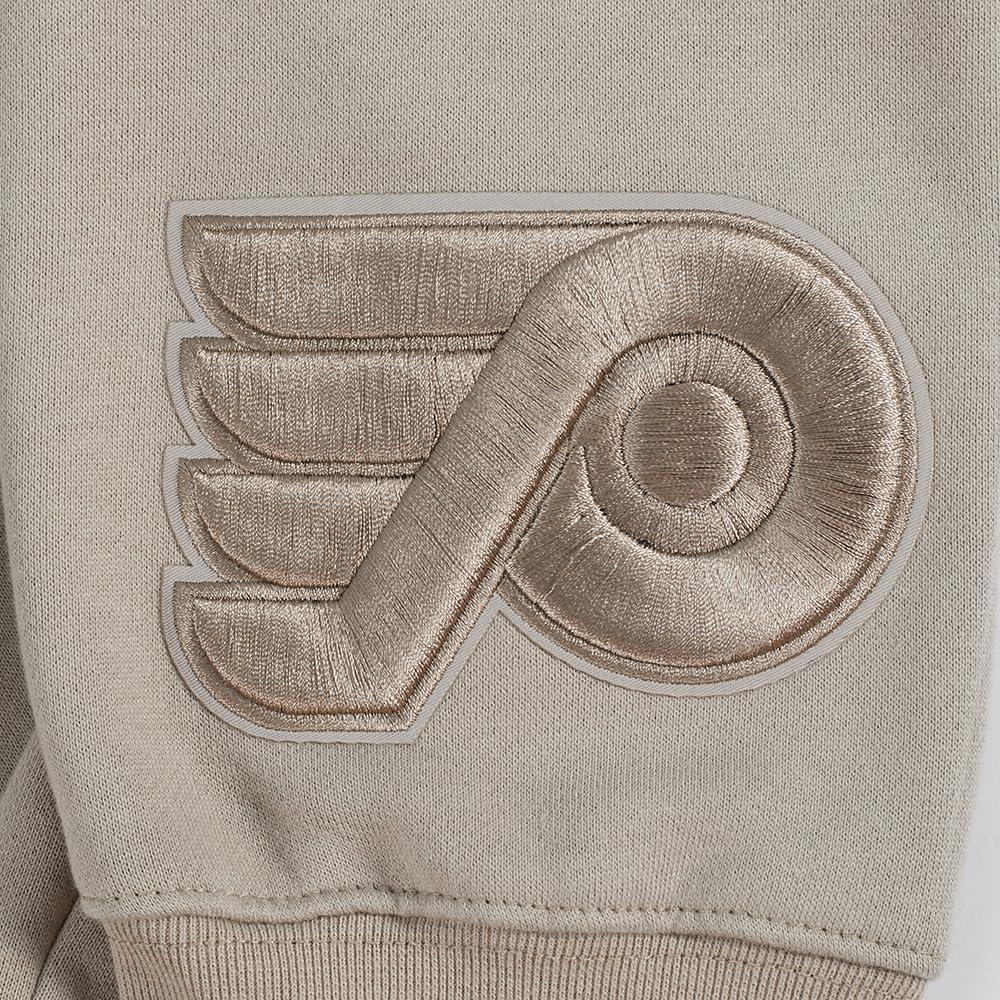imagePro Standard NHL mens Mens Nhl Wingspan Fleece Crewneck SweatshirtTaupe