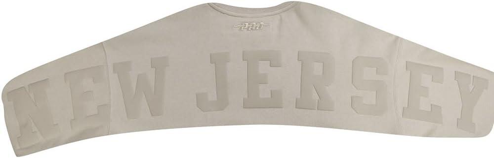 imagePro Standard NHL mens Mens Nhl Wingspan Fleece Crewneck SweatshirtTaupe