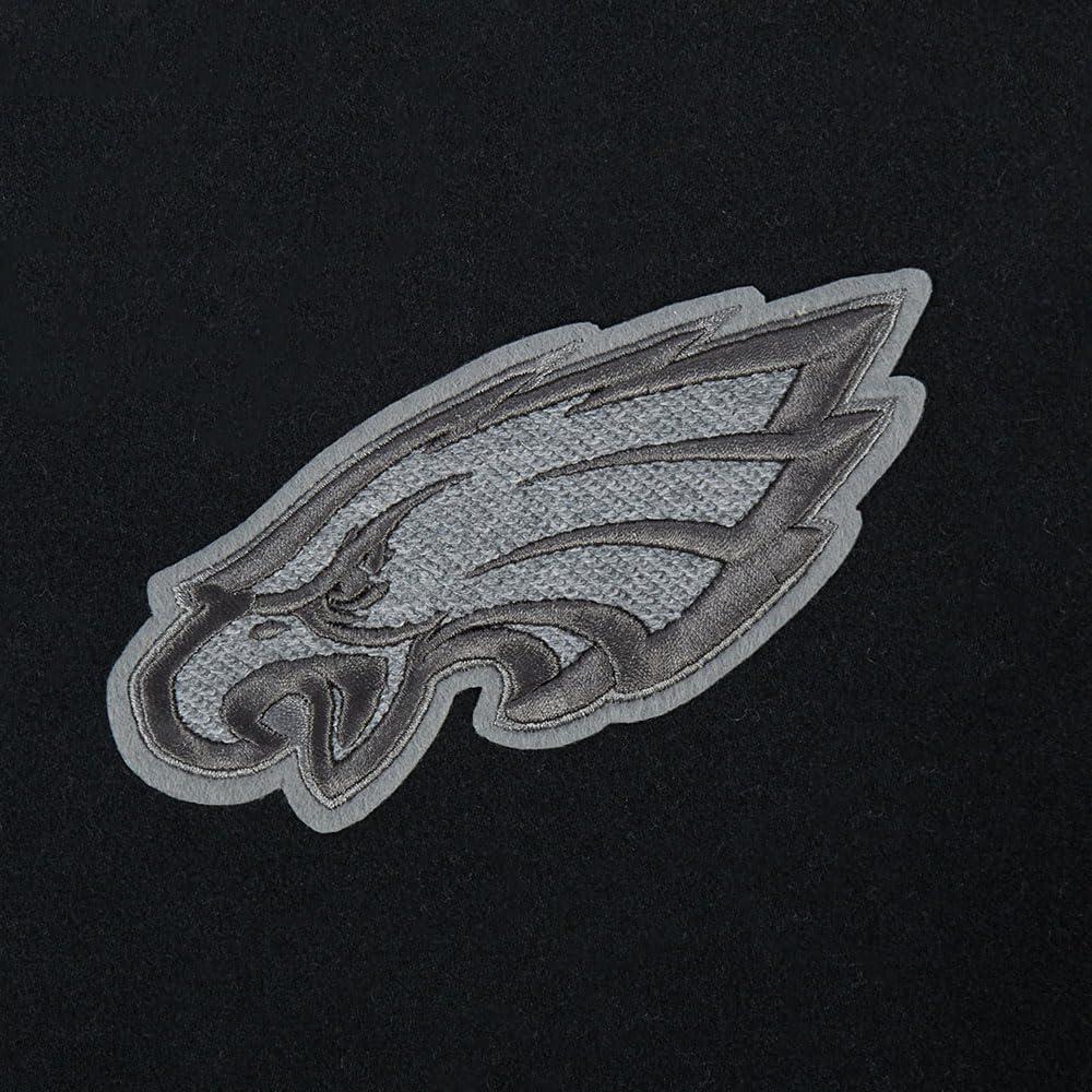 imagePro Standard Womens NFL Reverse French Terry Wool Varsity JacketBlack