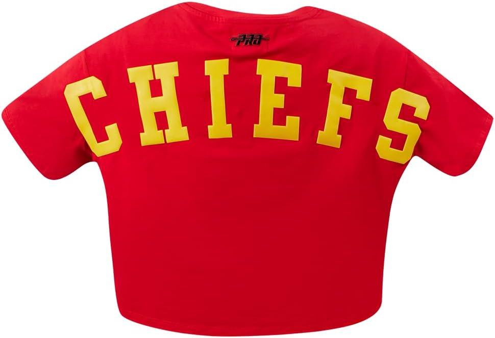imagePro Standard Womens NFL Wingspan Short Sleeve Boxy TeeRed