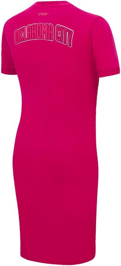 imageWomens NBA Classic Triple Pink Cotton Body Con DressBeetroot Purple