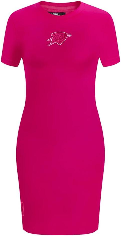imageWomens NBA Classic Triple Pink Cotton Body Con DressBeetroot Purple