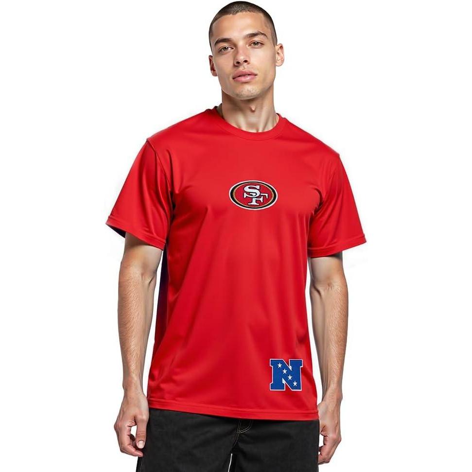 imagePro Standard Mens NFL Wingspan Long Sleeve TeeRed
