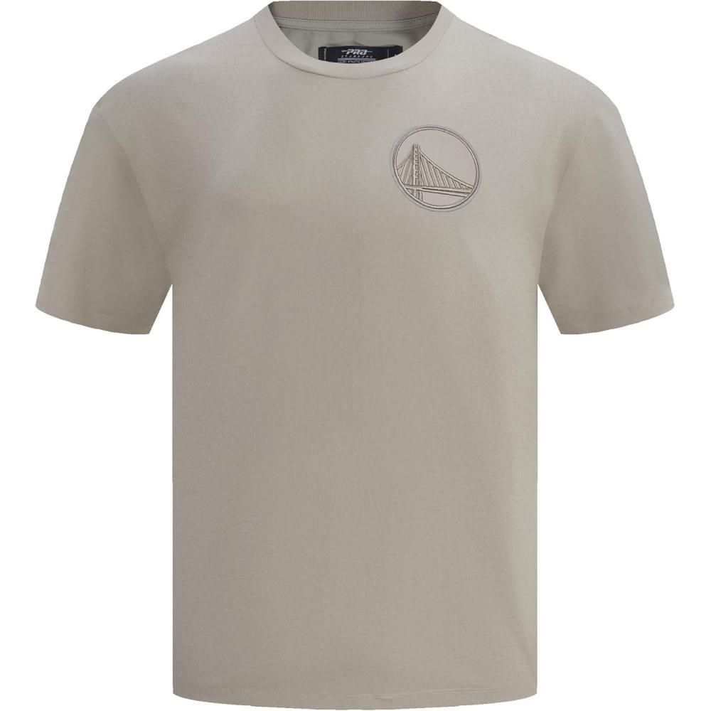 imagePro Standard NBA Mens Mens NBA Neutral Cotton Short Sleeve TeeTaupe