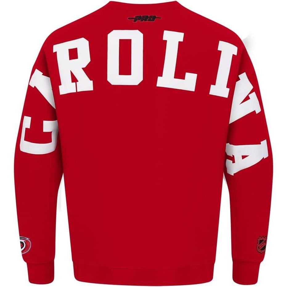 imagePro Standard NHL mens Mens Nhl Wingspan Fleece Crewneck SweatshirtRed