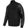 Pro Standard Mens NFL Los Angeles Rams Classic Triple Black Varsity Jacket S