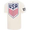 Pro Standard Mens USSF US Soccer Classic Chenille S/S TEE Eggshell S